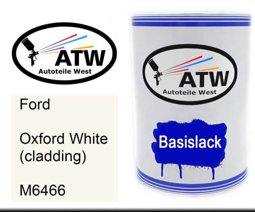 Ford, Oxford White (cladding), M6466: 500ml Lackdose, von ATW Autoteile West.